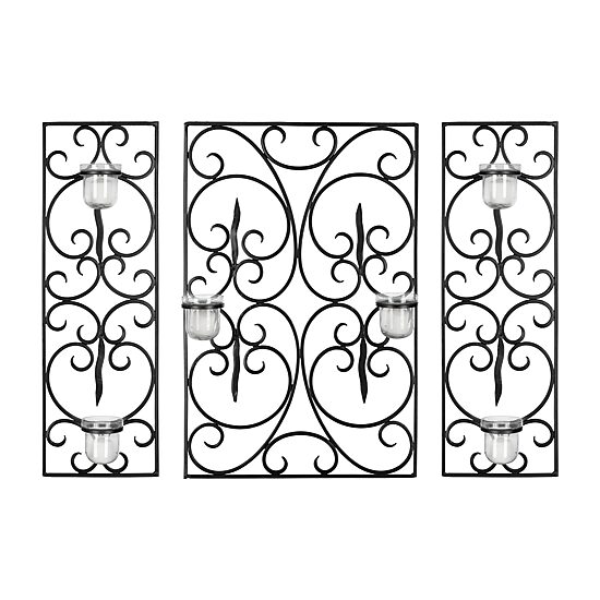 Safavieh Edwina Votive 3-pc. Metal Wall Art