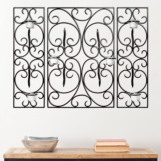 Safavieh Edwina Votive 3-pc. Metal Wall Art