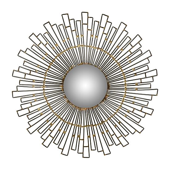 Safavieh Starlight Natural Wall Mount Sunburst Wall Mirror