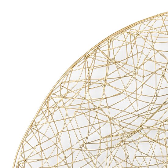 Safavieh Harner Brass Wall Mount Round Wall Mirror