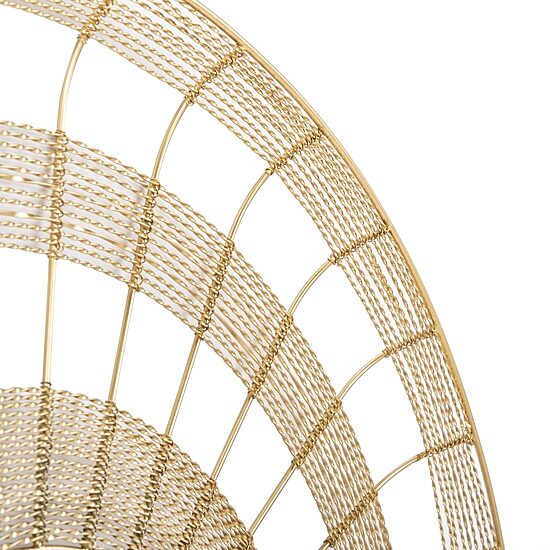 Safavieh Acton Brass Wall Mount Round Wall Mirror