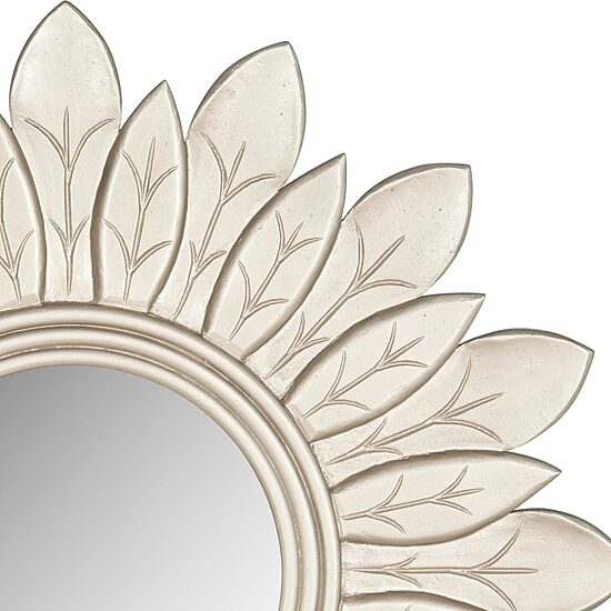 Safavieh Sun King Pewter Wall Mount Sunburst Wall Mirror