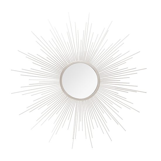 Safavieh Madilyn Champagne Wall Mount Sunburst Wall Mirror