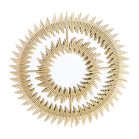 Safavieh Kalani Gold Wall Mount Sunburst Wall Mirror