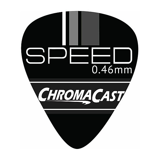 ChromaCast Speed Series 40 Pack Celluloid Guitar Picks