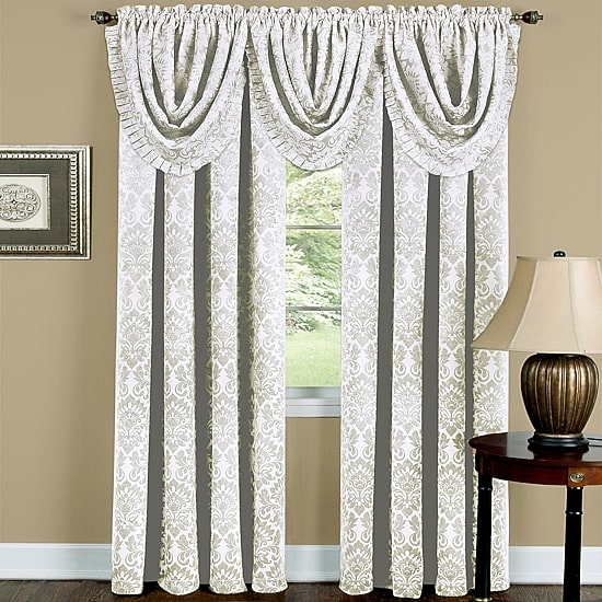 Sutton Rod Pocket Waterfall Valance