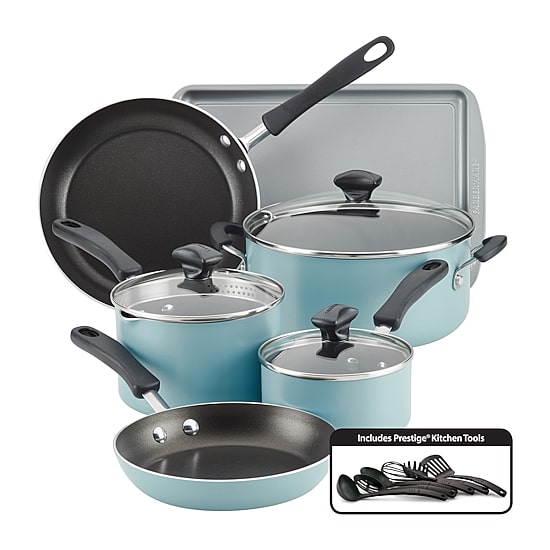 Farberware Cookstart DiamondMax Aluminum 15-pc. Cookware Set