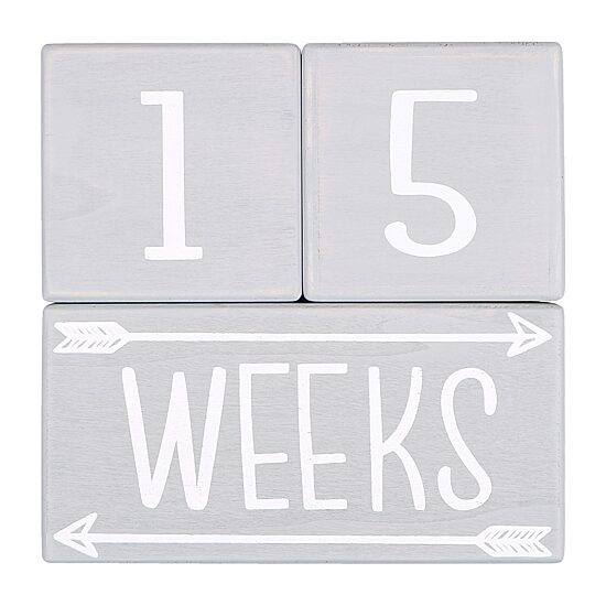 The Peanutshell 3-pc. Unisex Baby Milestones