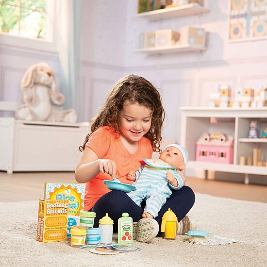 Melissa & Doug Mine To Love Mealtime Play Set 24-pc. Toy Playset