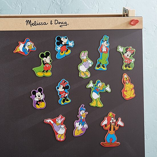 Melissa & Doug Mickey Mouse Wooden Magnets Interactive Toy