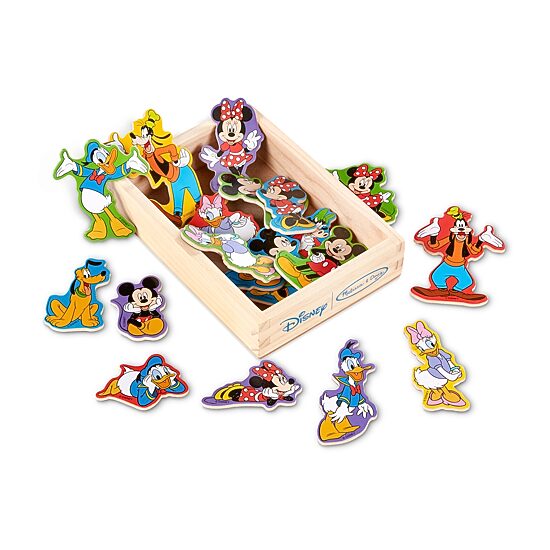 Melissa & Doug Mickey Mouse Wooden Magnets Interactive Toy