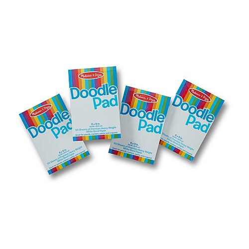 Melissa & Doug Doodle Pad Bundle 4-pc. Drawing Kit, One Size, Multiple Colors