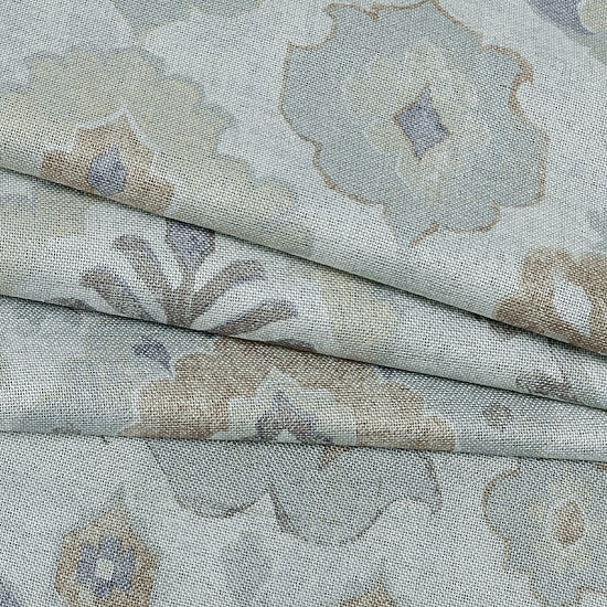 Max Blackout Baylor Print Grommet Top Energy Saving 100% Blackout Single Curtain Panel