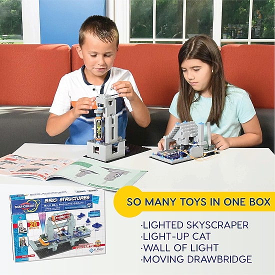 Snap Circuits Bric Structures & Electronics Exploration Kit Electronic Learning