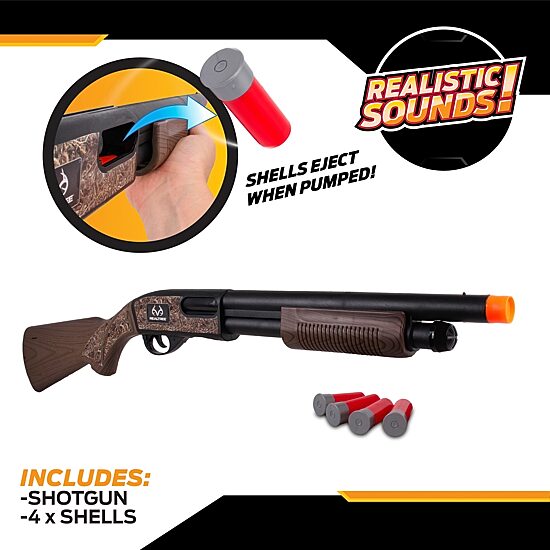 Nkok Inc. Junior Explorers Realtree Pump Action Rifle Interactive Toy