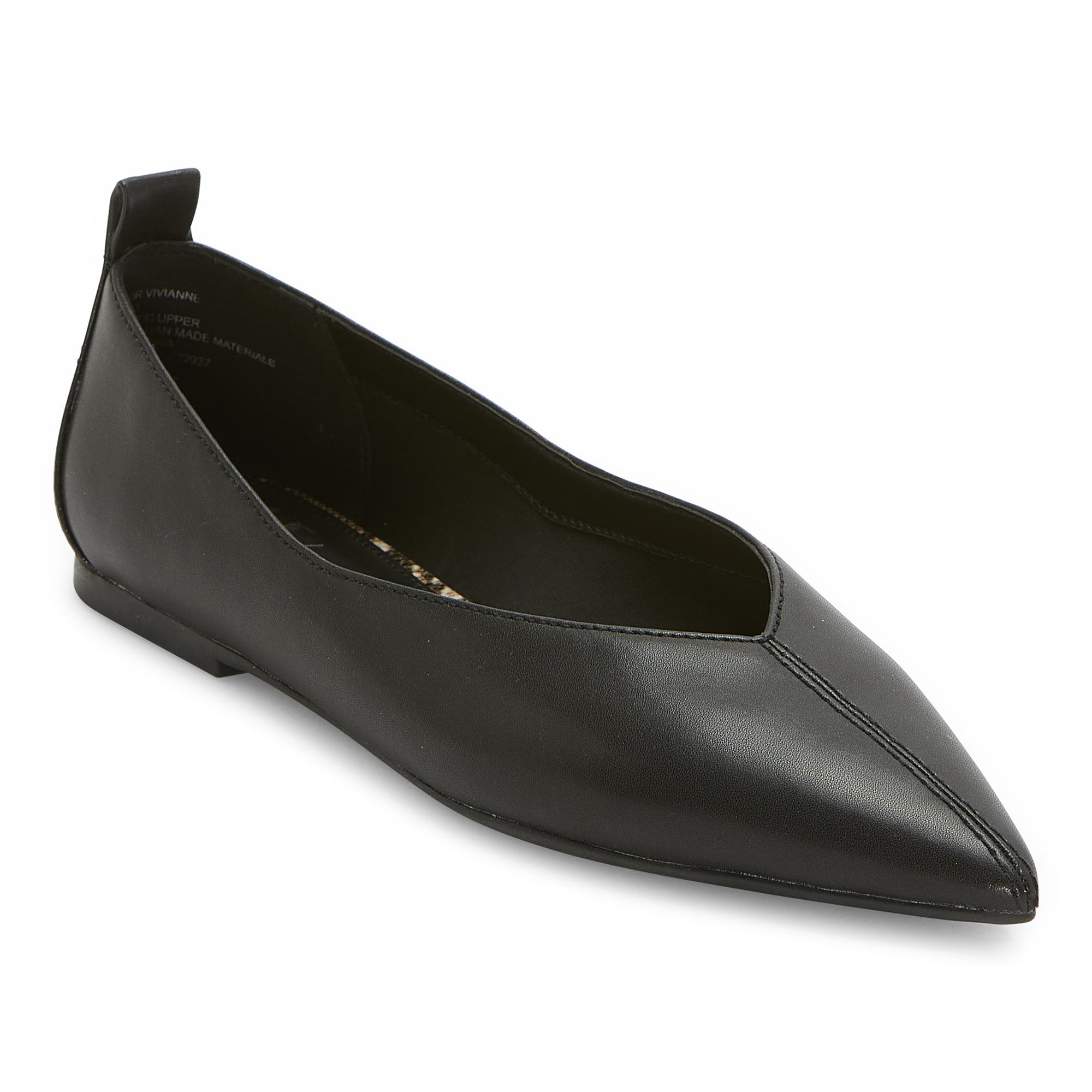 Worthington Vivianne Womens Pointed Closed Toe Ballet Flats