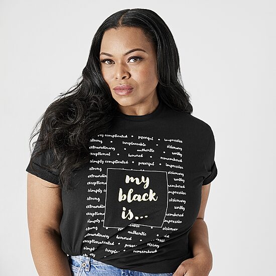 Hope & Wonder Black History Month Adult Short Sleeve Graphic T-Shirt