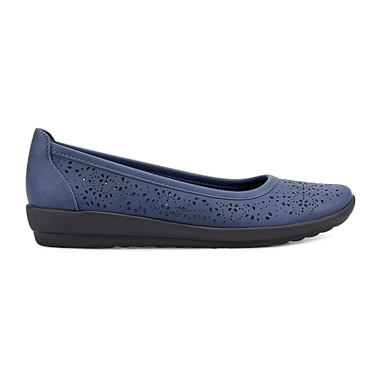 Easy Spirit Alessia Womens Square Closed Toe Slip-On Shoe
