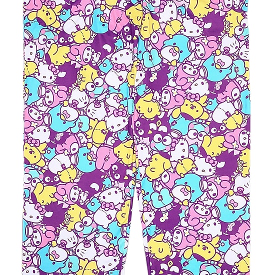 Womens Plush Hello Kitty Pajama Pants