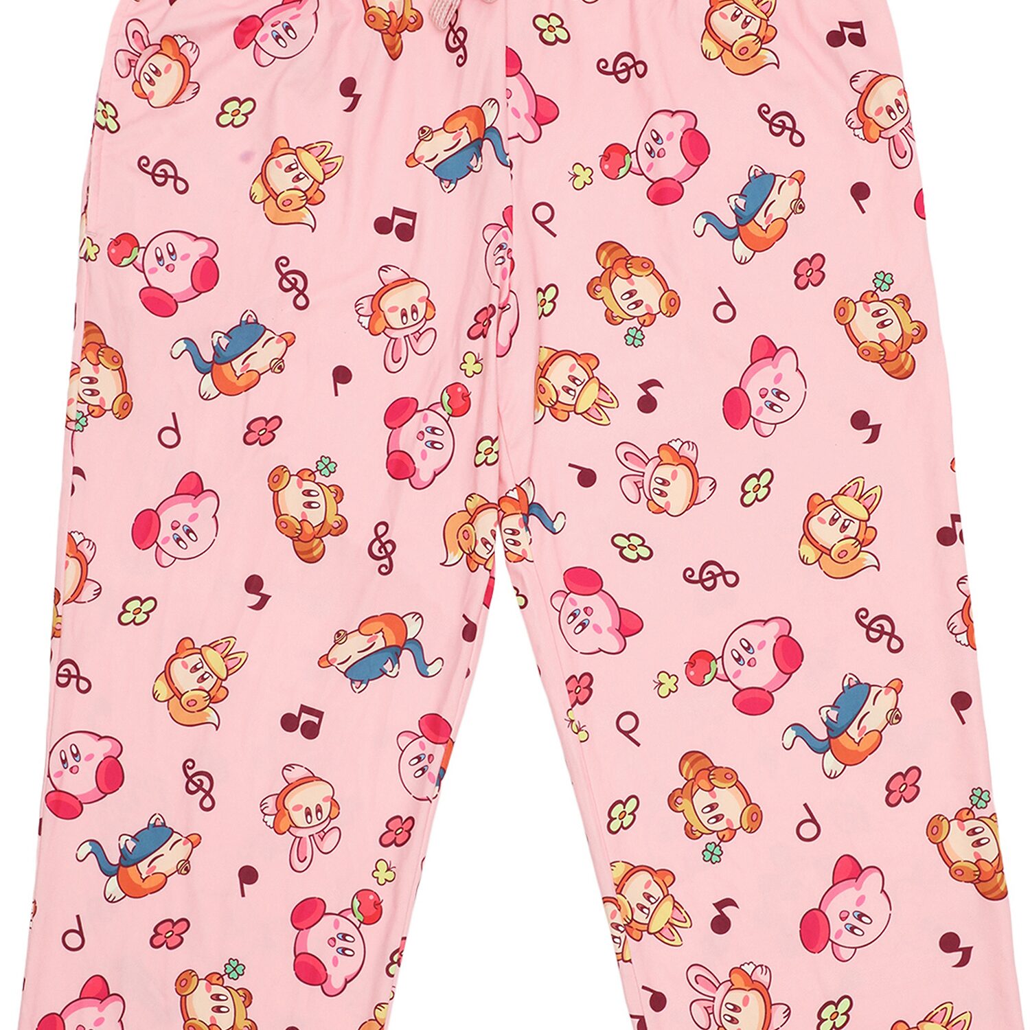 Womens Plush Kirby Pajama Pants