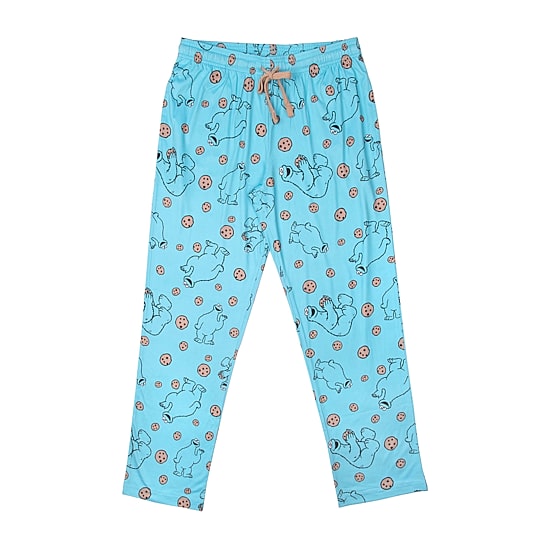 Womens Plush Sesame Street Pajama Pants