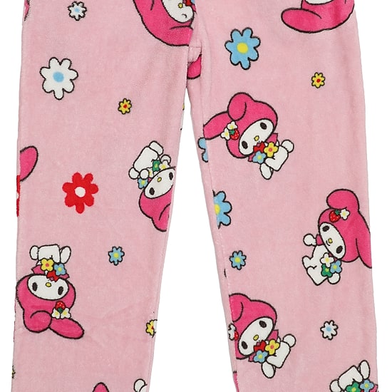 Womens Plush My Melody Pajama Pants