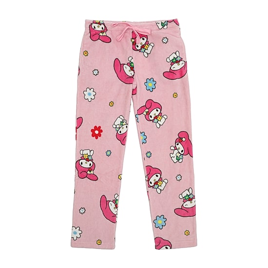 Womens Plush My Melody Pajama Pants
