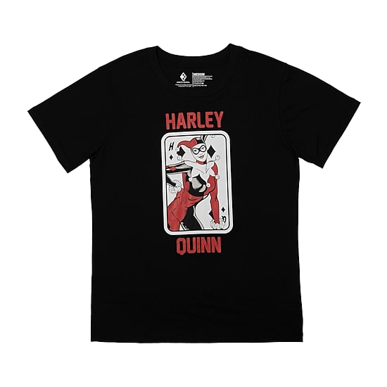 Harley Quinn Womens Plush Crew Neck Short Sleeve 2-pc. Pajama Set