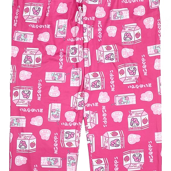 Womens Plush My Melody Pajama Pants