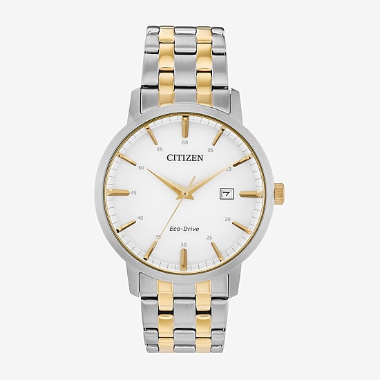 Citizen Mens Two Tone Stainless Steel Bracelet Watch Bm7464-52h