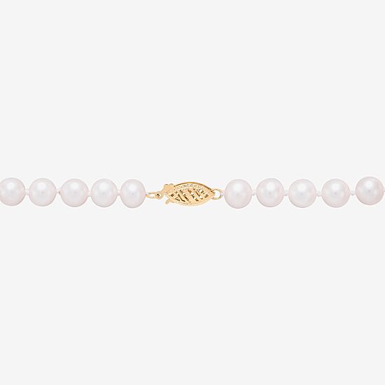 Certified Sofia™ 6-6.5mm Cultured Freshwater Pearl 18" Strand Necklace