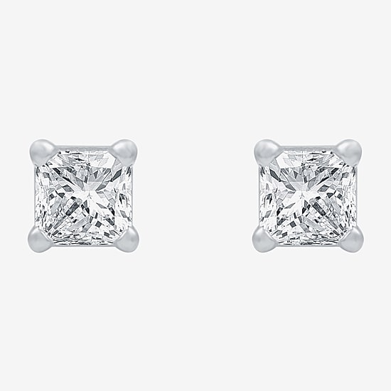 ( G/SI1-SI2 ) 1/4 CT. T.W. Lab-Grown Diamond 14K Gold Round Stud Earrings