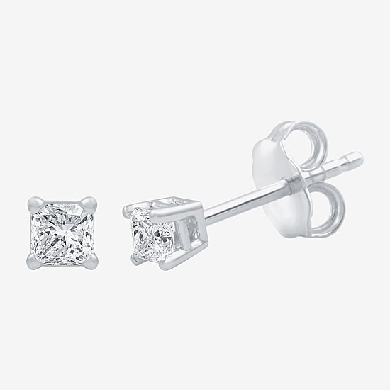 ( G/SI1-SI2 ) 1/4 CT. T.W. Lab-Grown Diamond 14K Gold Round Stud Earrings
