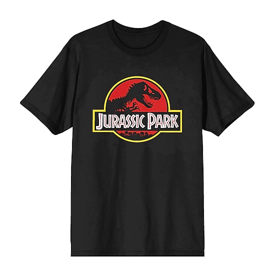 Jurassic Park Mens Crew Neck Short Sleeve 2-pc. Pajama Set