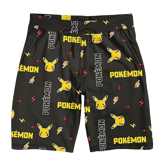 Pokemon Mens Crew Neck Short Sleeve 2-pc. Pajama Set