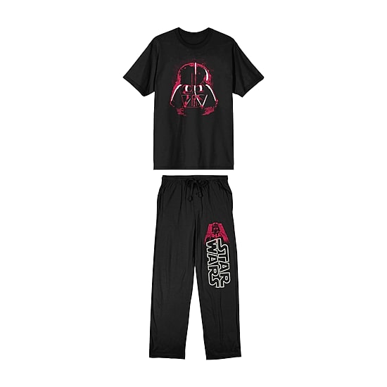 Star Wars Mens Crew Neck Short Sleeve 2-pc. Pajama Set