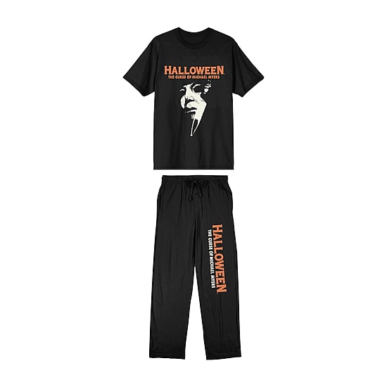Halloween Mens Crew Neck Short Sleeve 2-pc. Pajama Set
