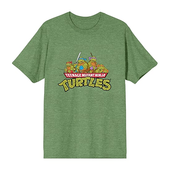 Teenage Mutant Ninja Turtle Mens Crew Neck Short Sleeve 2-pc. Pajama Set