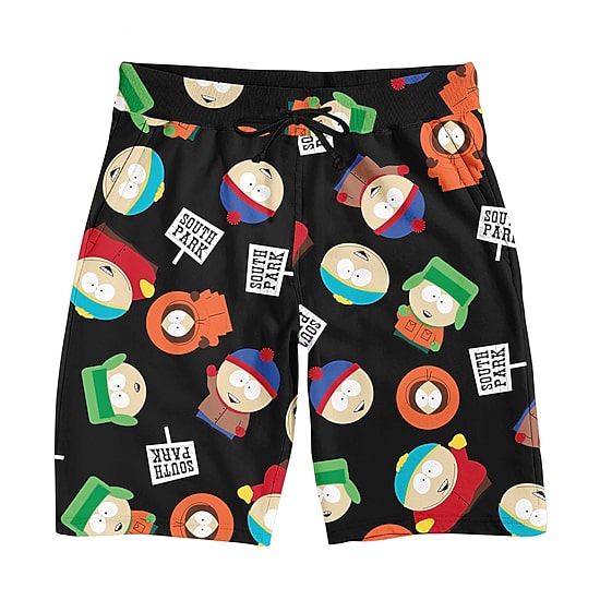 South Park Mens Crew Neck Short Sleeve 2-pc. Pajama Set