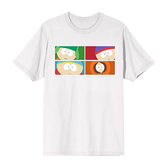 South Park Mens Crew Neck Short Sleeve 2-pc. Pajama Set