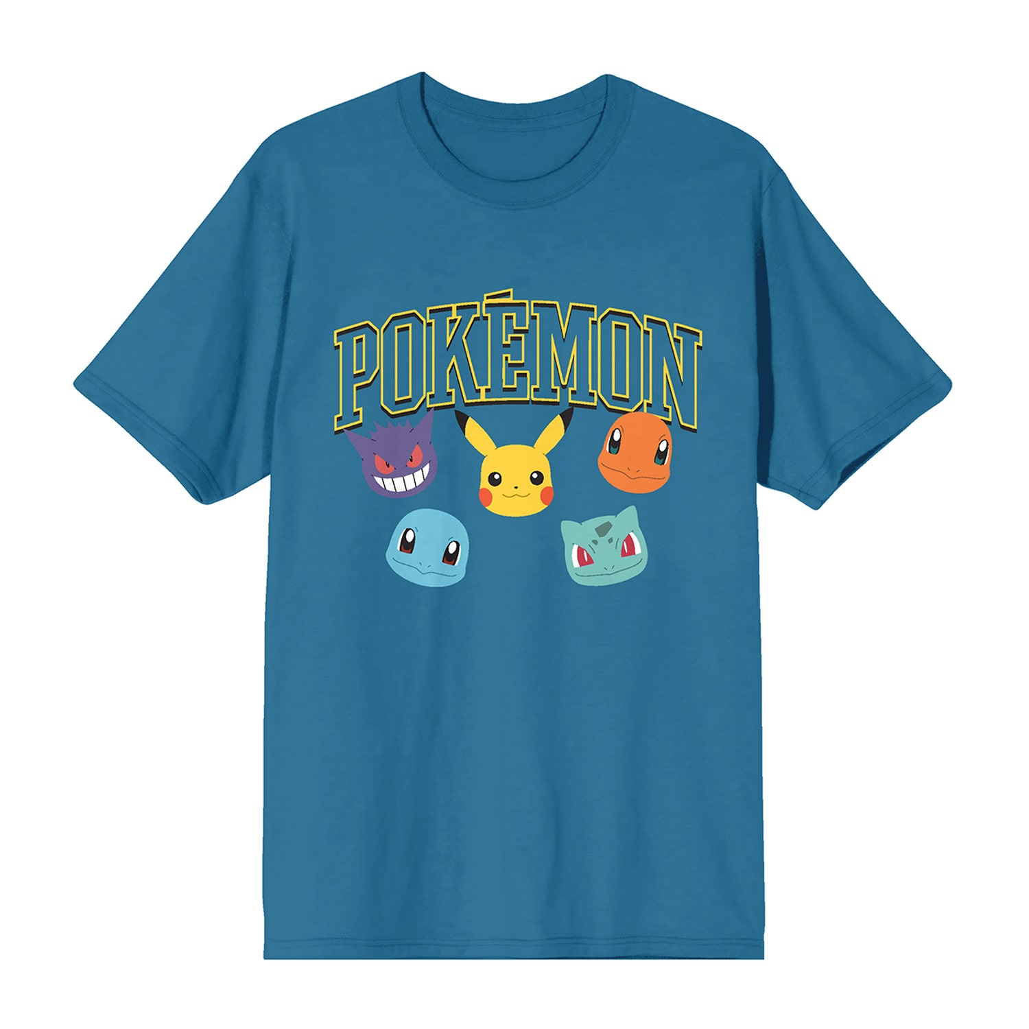 Pokemon Mens Crew Neck Short Sleeve 2-pc. Pajama Set