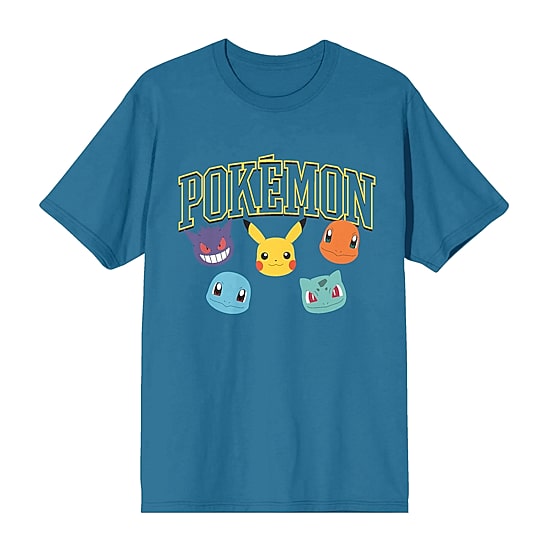 Pokemon Mens Crew Neck Short Sleeve 2-pc. Pajama Set