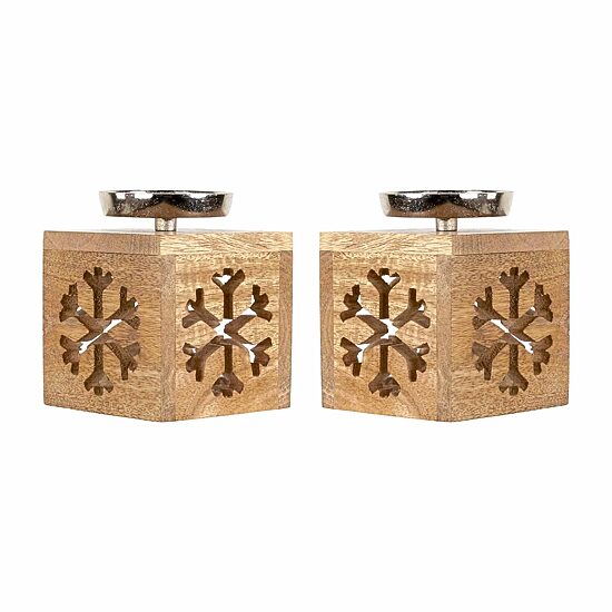 Northlight 4.75" Tealight 2-pc. Candle Holder