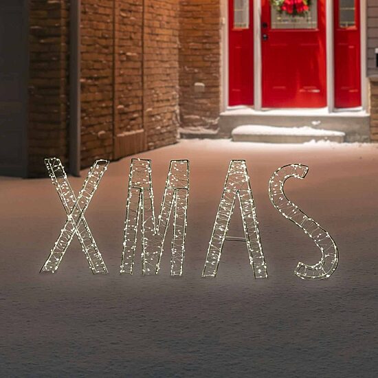 Northlight 15.5" Led Sign Christmas Yard Art