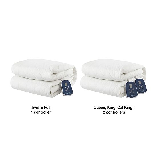 Micro Flannel® Heated Mattress Pad