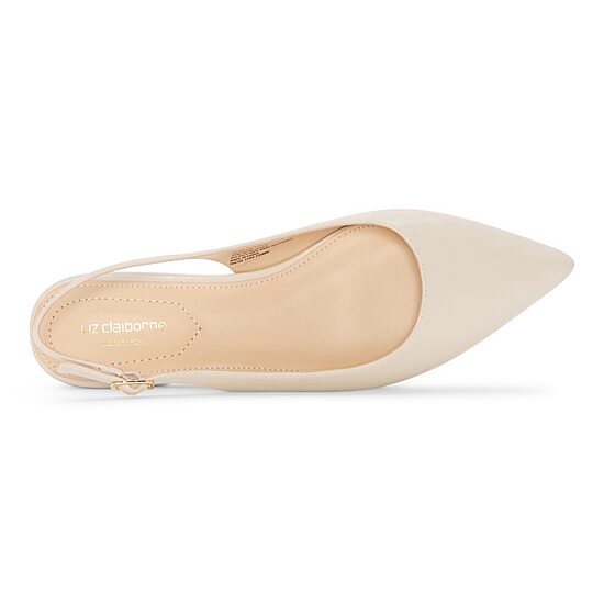 Liz Claiborne Sheba Womens Pointed Closed Toe Ballet Flats
