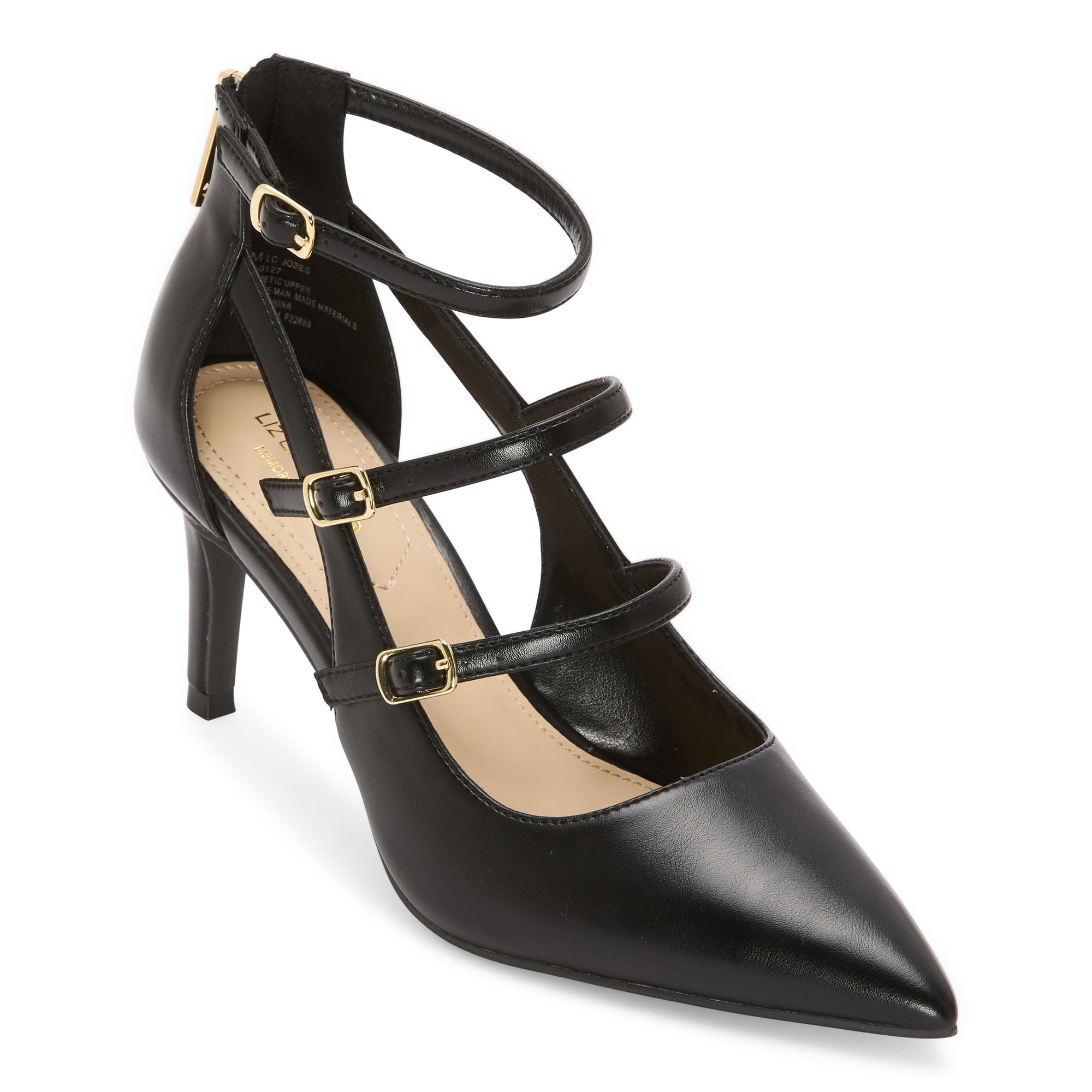 Liz Claiborne Jobes Womens Pointed Closed Toe Stiletto Heel Pumps
