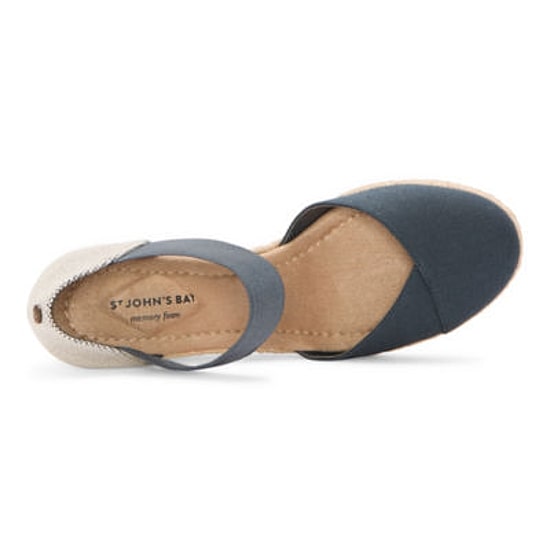St. John's Bay Womens Lamesa Wedge Sandals