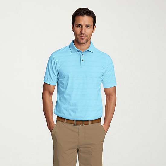 PGA TOUR Mens Short Sleeve Polo Shirt