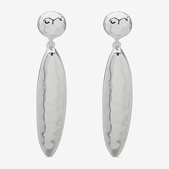 Worthington Silver Tone Womens Drop Earrings